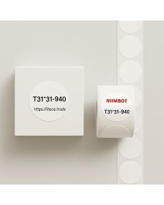NIIMBOT Етикетна ролка Т31*31 - 940 бр. Бяла