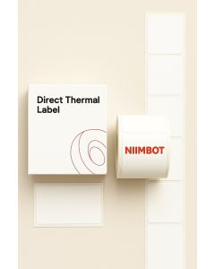NIIMBOT Етикетна ролка Т50*80 - 95 бр. Бяла