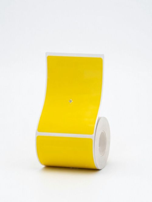 NIIMBOT EW50x70 жълти правоъгълни  етикети (100 бр.)