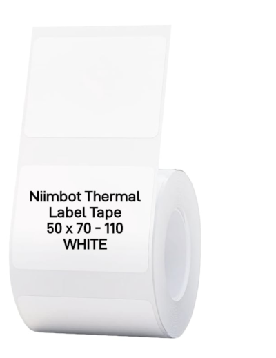 Niimbot T50*70 бели етикети - 110 бр. в ролка