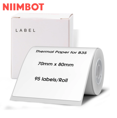 Niimbot T70*80 бели етикети - 95 бр. в ролка