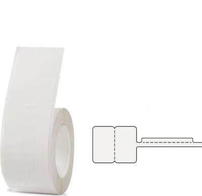 NIIMBOT PL30*25+45-100 бели етикети за бижута (100 бр.)
