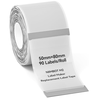 NIIMBOT T50x80-90 бр. прозрачни етикета