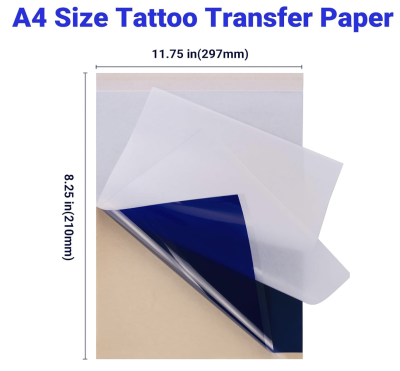 Татуировачна трансферна хартия А4 WS-V (210x297) 20 бр./пакет (P84)