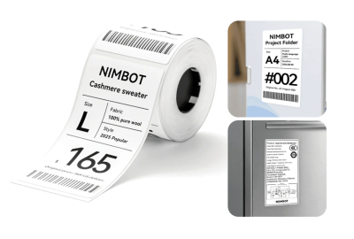 NIIMBOT EW60x100 бели етикети (80 бр.) за Niimbot M3