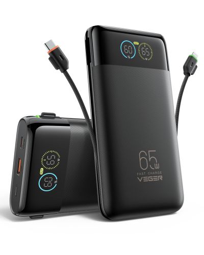 VEGER Fuerza 30  Преносима батерия за лаптоп 27 000 mAh