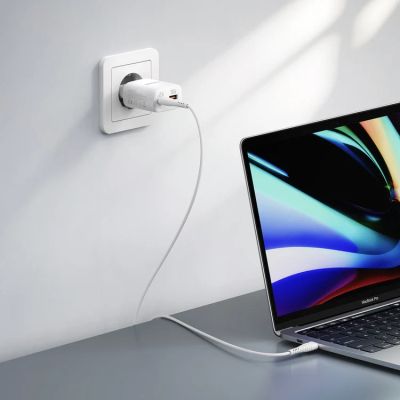 VEGER TR150 PD100W A+C Ултра компактен стенен адаптер за бързо зареждане с кабел PD240W